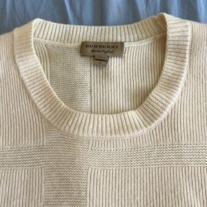 Burberry cream sweater. Original